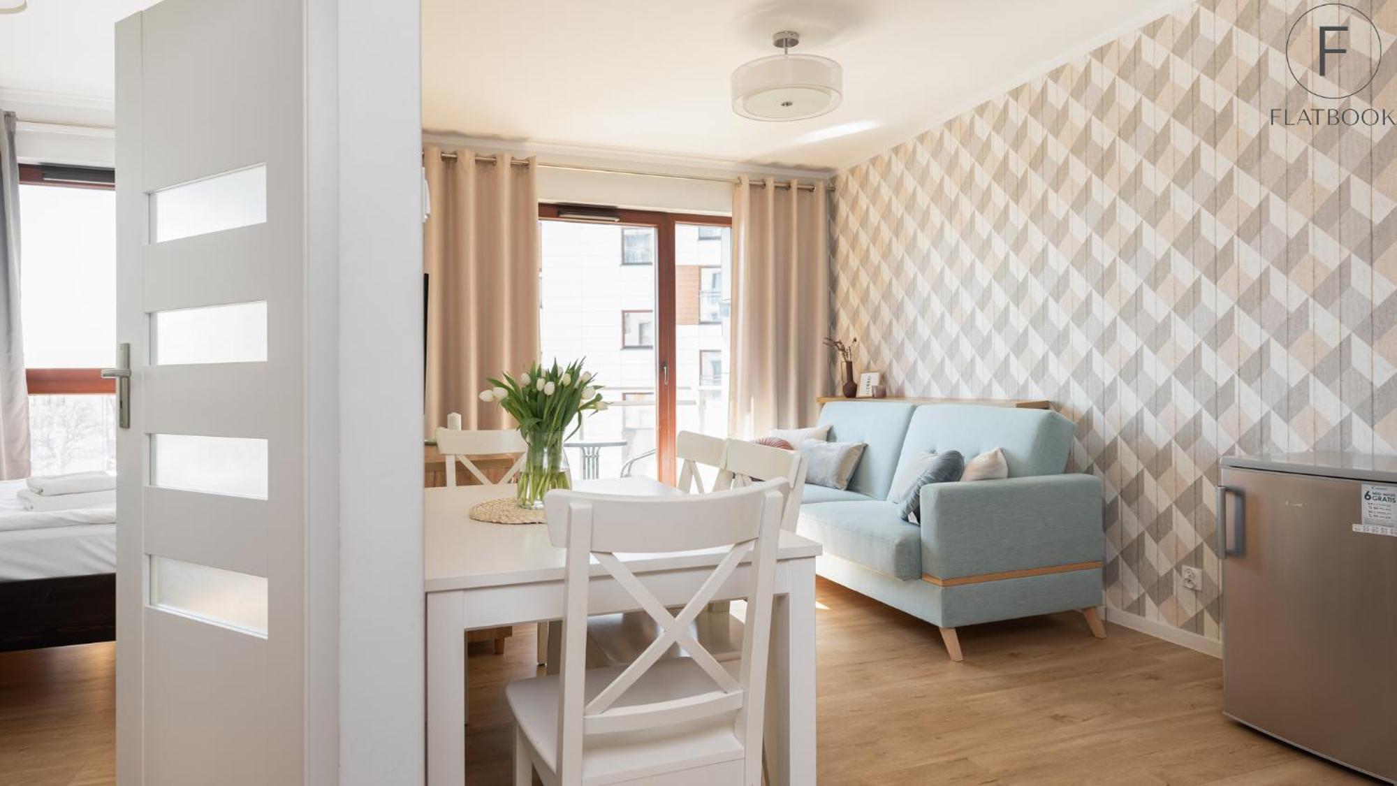 Flatbook - City Center Spa Apartments 6B,C 그단스크 객실 사진